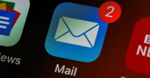 Screen mail app icon