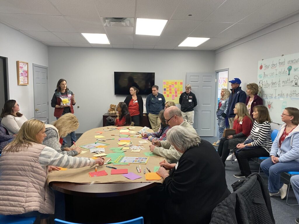 Eastern Savings Bank Volunteers prepare for efforts at Baltimore Hunger Project February 2023