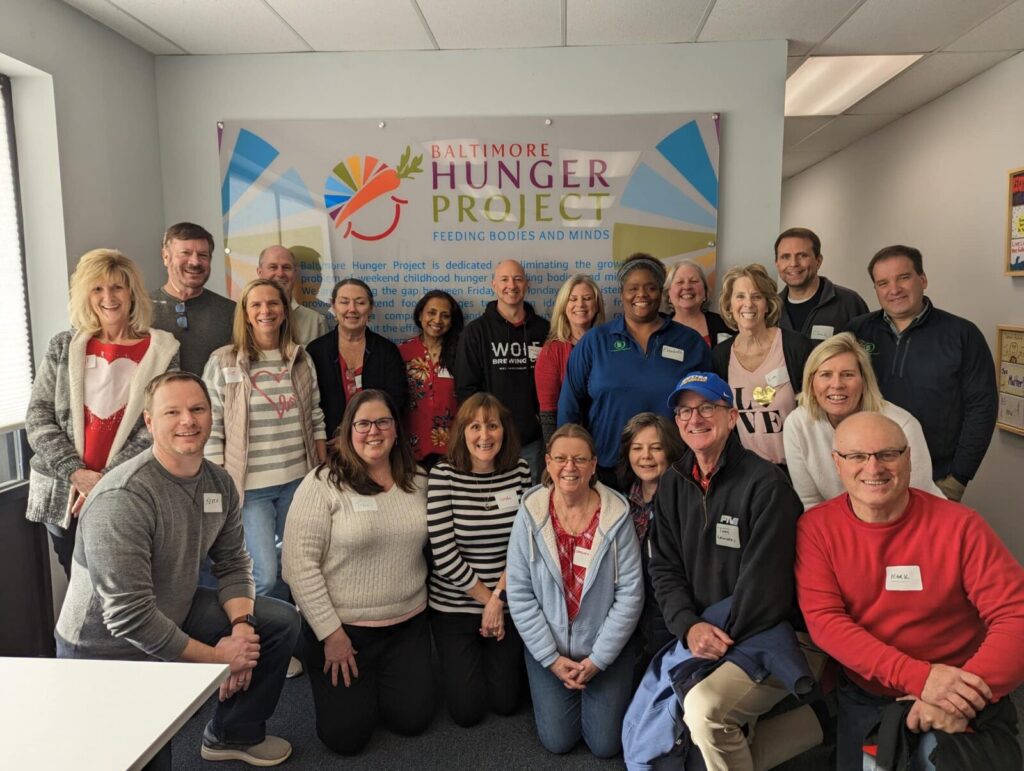 Eastern Savings Bank Volunteers at Baltimore Hunger Project February 2023